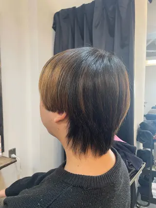 ミディアム メンズ 新宿/ハイトーン カラー/AKI🍎のヘアスタイル