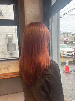 ロング mayuki /暖色/艶カラーのヘアスタイル