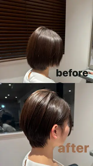 ショート 似合わせカット/ すずきたつやのヘアスタイル