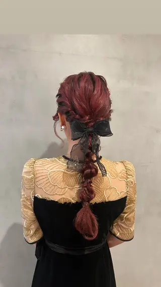 ロング ヘアアレンジ タナカ カナ🫧のヘアスタイル