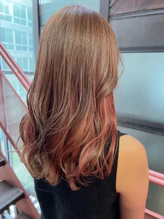 カラー 石井 潤のヘアスタイル