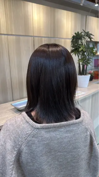 ミディアム りんたろー /縮毛矯正のヘアスタイル