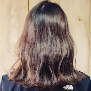 ミディアム 🎩glunge🎩 AYA💄のヘアスタイル