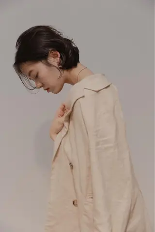 ショート カラー ツジガキ ユウスケのヘアスタイル