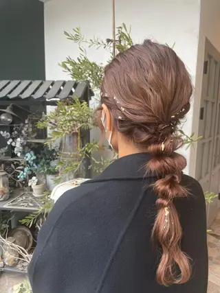 ロング 山下 襟華のヘアスタイル