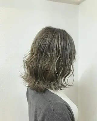 ショート カラー ヘアアレンジ GiseL天神カラー 髪質改善/ブリーチのヘアスタイル