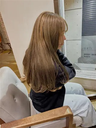 カラー YUI/アイブロウ/ 透明感カラー✨のヘアスタイル