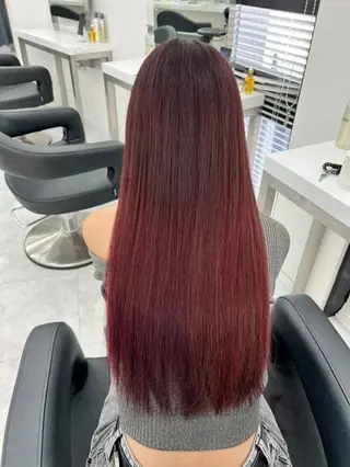 カラー 🍒renka🍒 ボブ/ショート/暖色のヘアスタイル