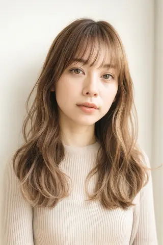 ロング カラー 田村和範/似合わせ カラー/髪質改善のヘアスタイル