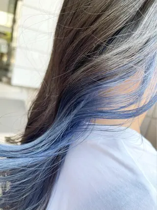 ロング カラー Zina天王寺 CHIAKIのヘアスタイル