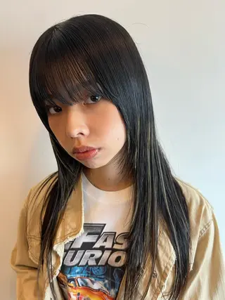 セミロング 三谷はるな /名古屋/本山のヘアスタイル