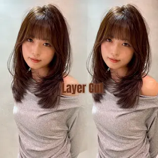 saki /レイヤー / 髪質改善のヘアスタイル