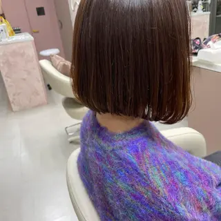 ショート カラー 坂本 沙也加のヘアスタイル