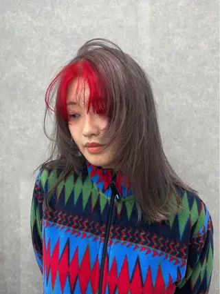 ロング カラー きぃちゃん/カラー 特化/いろあそび🦋のヘアスタイル