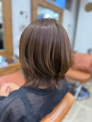 ミディアム 縮毛矯正/髪質改善/ 佐々木大輔のヘアスタイル