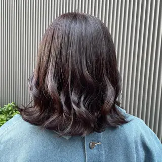ミディアム カラー ALLEN hair /まなのヘアスタイル