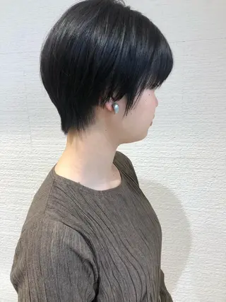 ショート 三鷹で1番ショート ボブをカットする新谷のヘアスタイル