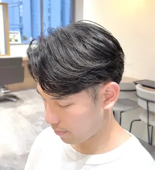 パーマ メンズ 【メンズパーマ】比嘉 啓人のヘアスタイル