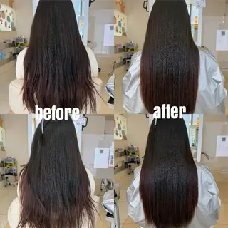 ロング 💎縮毛矯正ＮＯ.1 田中ひなた💎のヘアスタイル