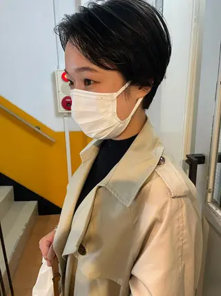 ショート さの あやねのヘアスタイル