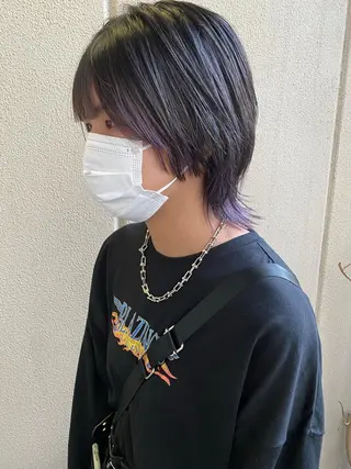 ミディアム 武内 凌レイヤーカット🐺のヘアスタイル