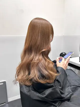 ロング カラー 矢野 晃平のヘアスタイル