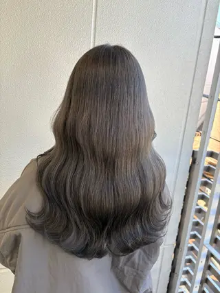 ロング カラー ヘアアレンジ 《暖色/韓国hair 》🇰🇷桑原ユキネのヘアスタイル
