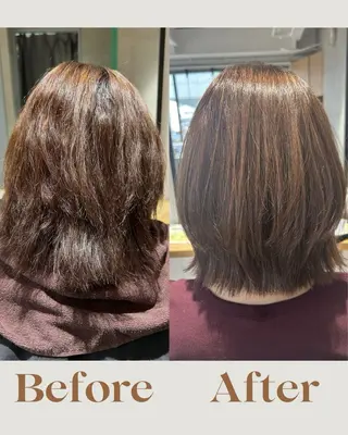 ミディアム 茅ヶ崎/縮毛矯正/ ソノカのヘアスタイル