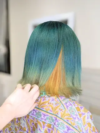 ショート ヘアアレンジ カラー HIME. ＊*ヒメドットのヘアスタイル
