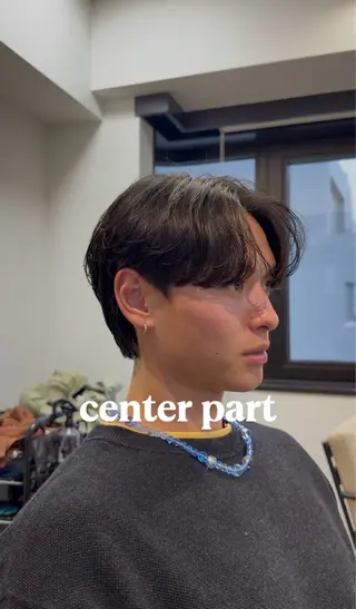 ショート メンズ 大阪茶屋町 メンズカット関田拳のヘアスタイル