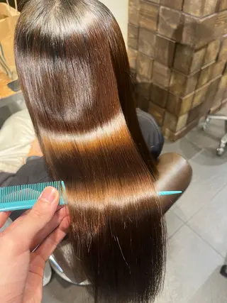 セミロング レイヤーカット/ 髪質改善/安田憲哉のヘアスタイル