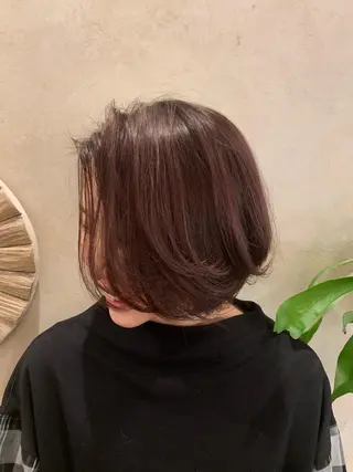 ショート カラー イズミ ナナコのヘアスタイル