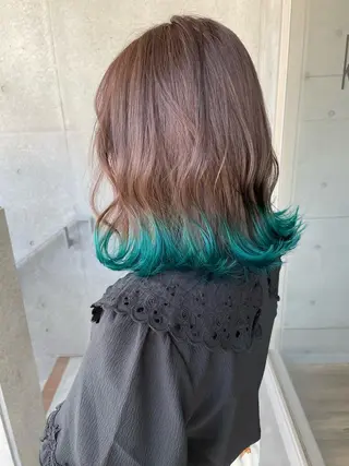 ミディアム カラー 高円寺 utuwa🌟まなみのヘアスタイル