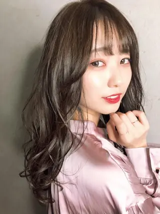 ロング Hikaru Takahashiのヘアスタイル