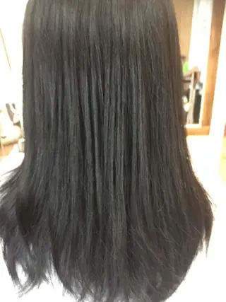 ロング 福田 竜士のヘアスタイル