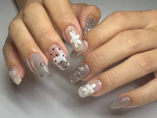 ミディアム ネイルサロン赤ちゃん所属・ネイルサロン赤ちゃん MIYUのネイルデザイン