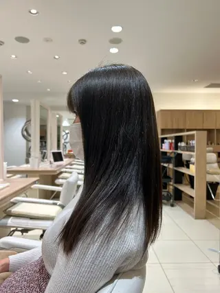 ロング 銀座シロー　村山 レツのヘアスタイル