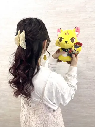 ヘアアレンジ 鈴木 芽香のマツエク・マツパデザイン