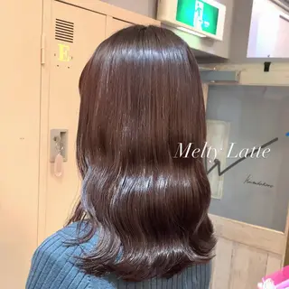 ロング カラー ヘアアレンジ 代表🎀 ふわモテ愛 され髪🩷yumiのヘアスタイル