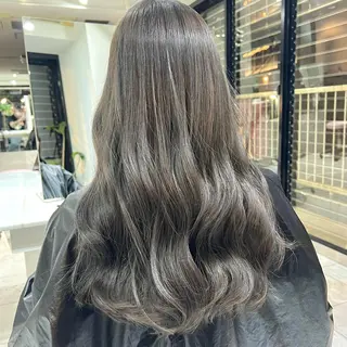 セミロング カラー パーマ ✨韓国/外国人風✨ 江原巧のヘアスタイル