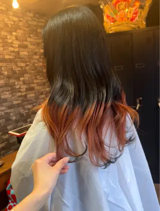 ロング カラー 🏆美髪矯正/ハイト ーン🪽erinaのヘアスタイル