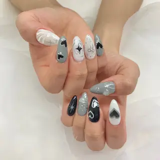 ロング ネイルJaol 池袋のネイルデザイン
