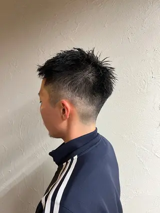 ショート LOS所属・上杉 匠翔のヘアスタイル