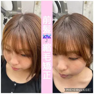 ロング すぐ巻ける縮毛矯正 🍀勝倉　麗のヘアスタイル