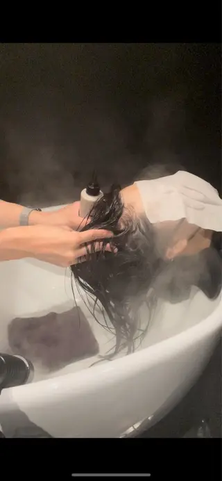 セミロング 髪質改善ヘアケア 艶髪特化/上田のヘアスタイル