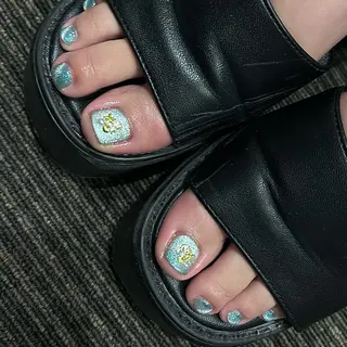 ネイル パラあり！フィルイン 美フォルムのネイルデザイン