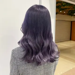 セミロング カラー ヘアアレンジ 🪞［公式］ UNITED横浜🪞のヘアスタイル