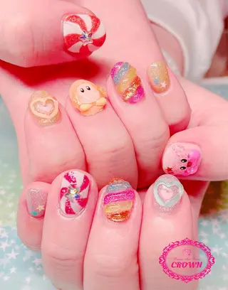 ネイル CROWN プライベートサロンのネイルデザイン