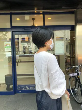 ショート 『Ash久が原MG』 水野 翼のヘアスタイル