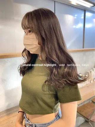 ロング カラー 竹嶌 健吾のヘアスタイル